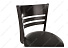 Барный стул Salon cappuccino / black. Фото 4