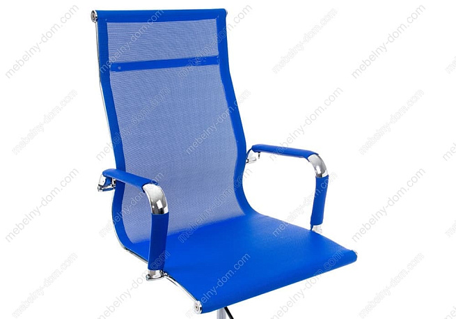 Компьютерное кресло Reus темно-синее. Фото 4