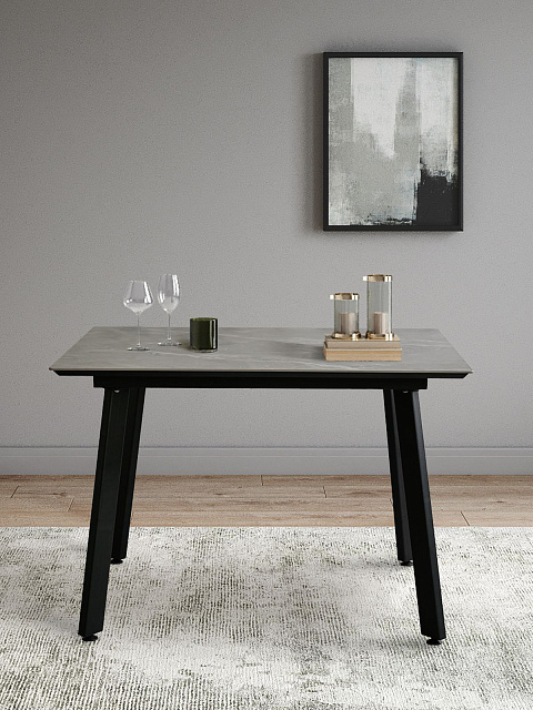 Стол Граф 100, Серый. Фото 1