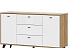 Комод «Милан» 3я2д, дуб золотой/белый. Фото 1