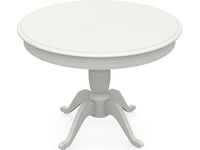 Стол «Леонардо 1» (D 1000), эмаль белая. Фото 1