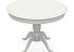 Стол «Леонардо 1» (D 1000), эмаль белая. Фото 1