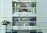 Книжный шкаф «Luisa» MK-5007-WG, белый с золотом. Фото 2
