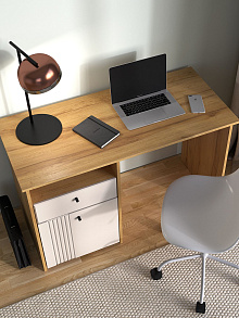 Стол Вега Саксония, миндаль от магазина Мебельный дом