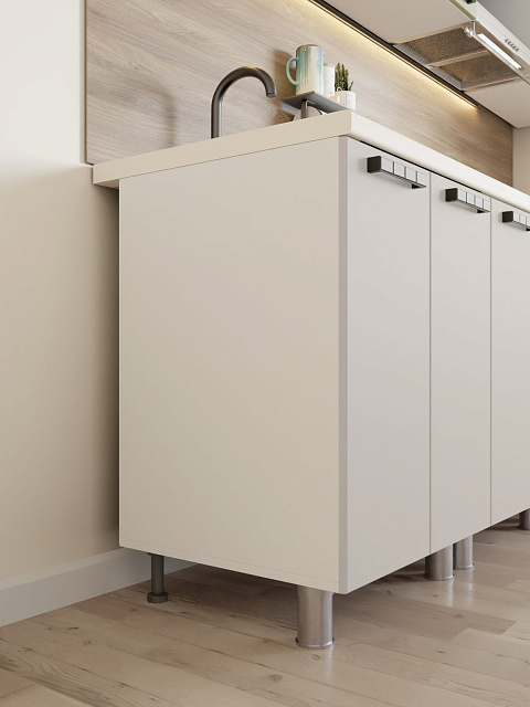 Кухонный гарнитур «Лаванда» 2,4м, кашемир. Фото 4