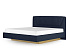 Кровать Вега Сапфир 11м 160x200, темно-синяя. Фото 1