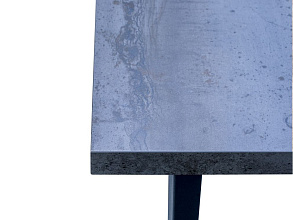 Стол Leset Ларс, бетон, металл черный от магазина Мебельный дом