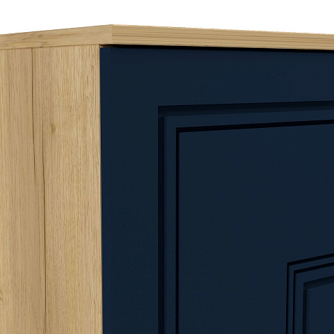 Шкаф Вега Сапфир 4дв, темно-синий. Фото 6