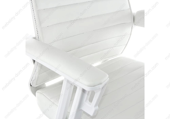 Компьютерное кресло Sindy белое. Фото 4
