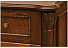 Шкаф с витриной «Алези 8» П350.08-01, античная бронза. Фото 2
