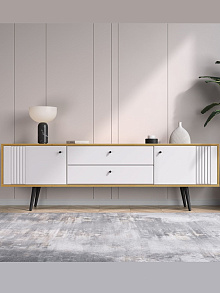 Тумба Вега Саксония ТВ170, белый матовый от магазина Мебельный дом