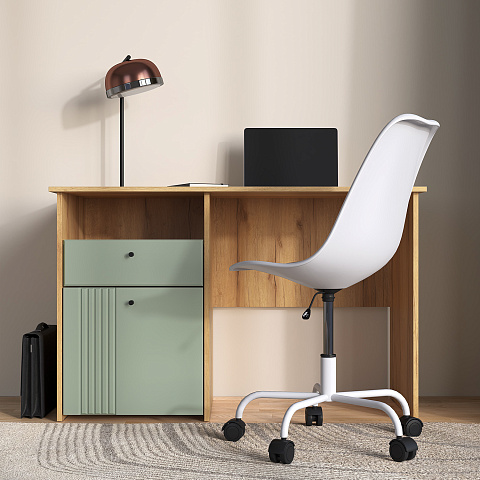 Стол Вега Саксония, серо-зеленый. Фото 6