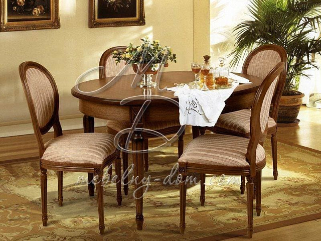 Стол «Верди Люкс 14» П323.01, дуб с патиной. Фото 6