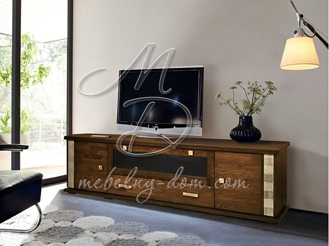 Тумба под ТВ «Тунис» П343.02Ш, венге. Фото 3