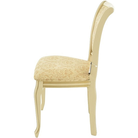Стул «Кабриоль», Андрис вензель беж, слоновая кость. Фото 3