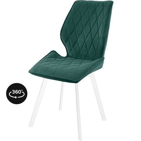 Обеденная группа (Стол Дрезден и 4 стула Амаретто), зеленый. Фото 5