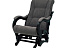 Кресло-глайдер, Модель 78 Венге, Verona Antrazite Grey. Фото 1