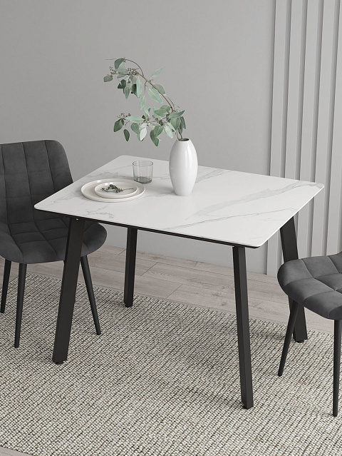 Стол Граф 100, Белый. Фото 1