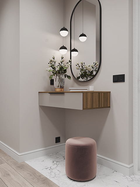 Тумба Роза 900 Ройс, бежевый скин. Фото 1