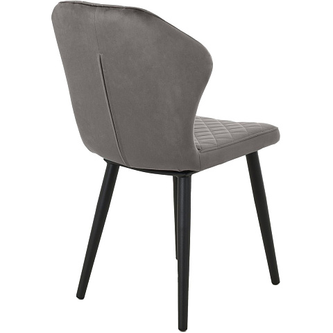 Стул «Вилла», велюр Бренди мансун, каркас черный. Фото 4