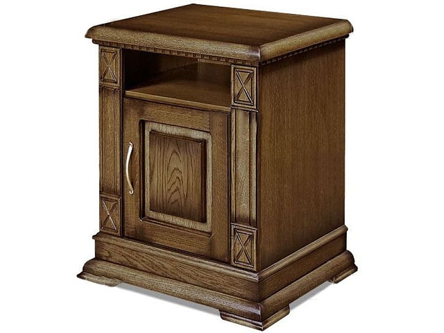 Тумба прикроватная «Верди Люкс» П434.03, венге. Фото 1