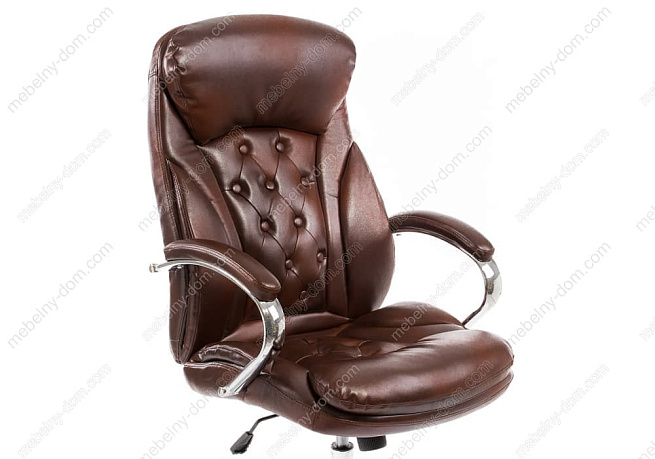 Офисное кресло Rich коричневое. Фото 4