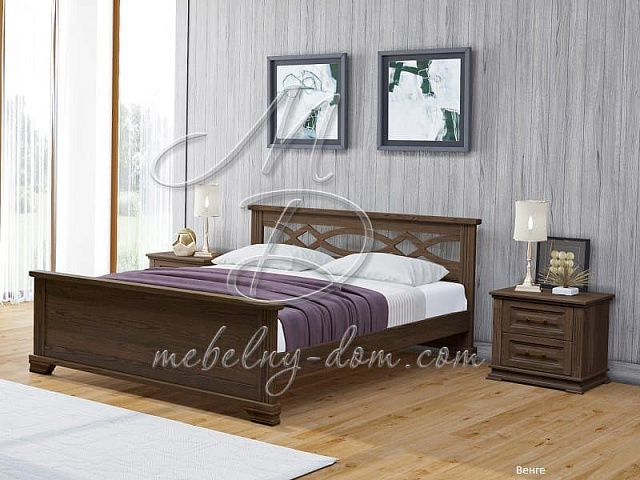 Кровать из массива сосны Райтон natura Лира. Фото 5