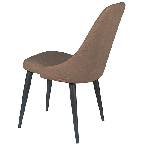 Стул ДП2-30 «Шато», ткань «Канди Мокко», каркас черный. Фото 2