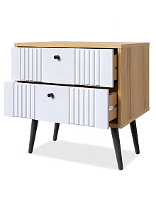 Тумба Вега Саксония, белый матовый от магазина Мебельный дом