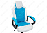 Компьютерное кресло Kadis светло-синее / белое. Фото 4
