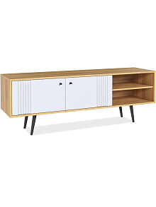 Тумба Вега Саксония ТВ150 с нишами, белый матовый от магазина Мебельный дом