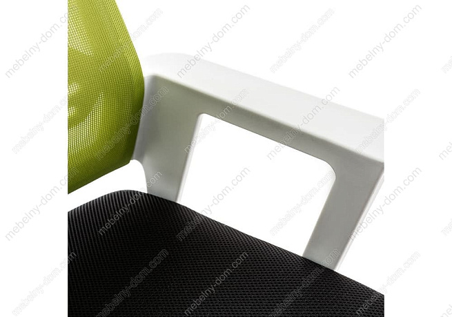 Компьютерное кресло Dreamer белое / черное / зеленое. Фото 6