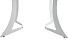 Обеденная группа (Стол Милан ПМ пластик и 4 стула Лофт), белый. Фото 6
