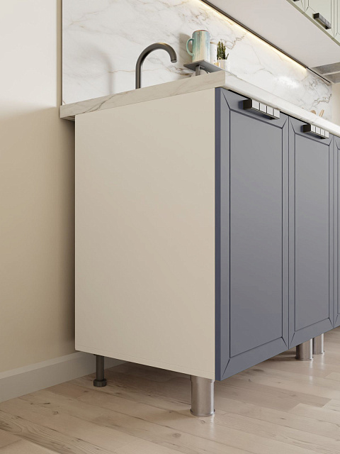 Кухонный гарнитур «Лилия» 2,0м, сталь. Фото 4