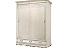 Шкаф для одежды «Оскар» ММ-216-01/02Р, белая эмаль. Фото 1