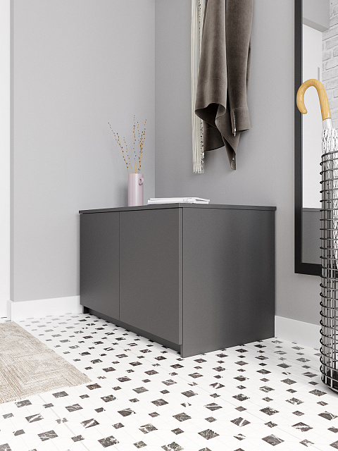 Антресоль Мори МА 900.1, Графит. Фото 3