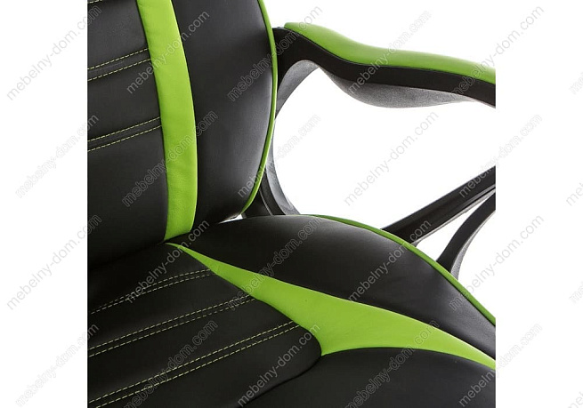 Компьютерное кресло Monza черное / зеленое. Фото 8