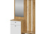 Прихожая «Милан-1», дуб золотой/белый матовый. Фото 1