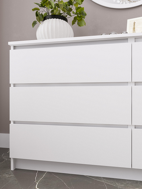 Комод Мори МК 1380.6, Белый. Фото 5