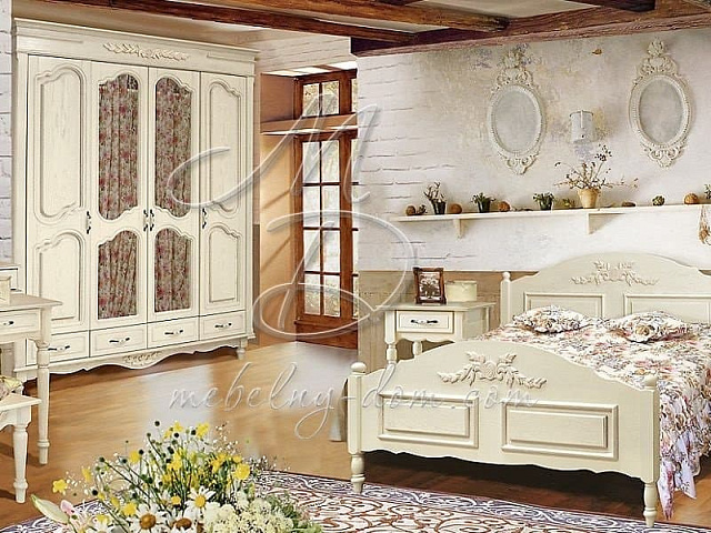 Спальня из массива дуба «Фиерта». Фото 1