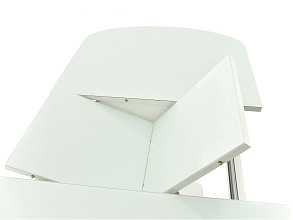 Стол «Корсика» стекло OPTI, белый от магазина Мебельный дом