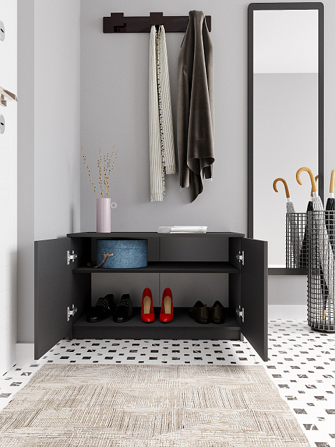 Антресоль Мори МА 900.1, Графит. Фото 2