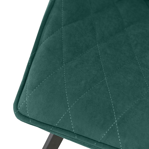 Стул «Амаретто», велюр Бренди океан, каркас вращения черный. Фото 5