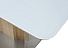 Стол LUXOR 140 M-CITY, белый глянец/дуб беленый винтажный. Фото 3