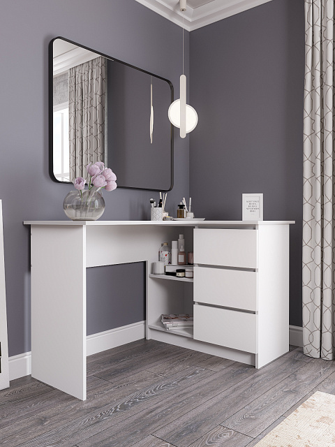 Стол Мори МС-16 универсальный, Белый. Фото 3