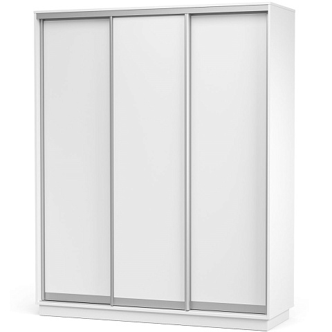Шкаф-купе «Тетрис» 180/220 ДДД, Белый жемчуг. Фото 1