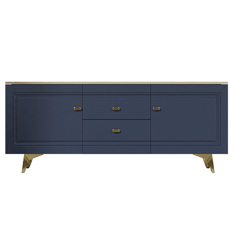 Тумба Вега Сапфир ТВ 1500, темно-синий. Фото 2