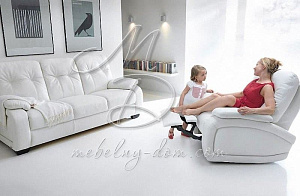 Кожаный диван-кровать «Fino» от магазина Мебельный дом