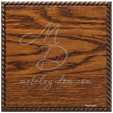 Шкаф с витриной «Милана 8» П265.08, черешня. Фото 6