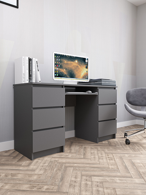 Стол Мори МС-2, Графит. Фото 2